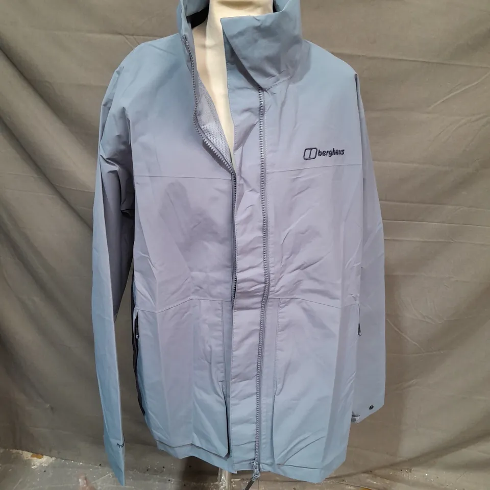 BERHAUS WOODWALK LIGHT BLUE JACKET - UK LARGE