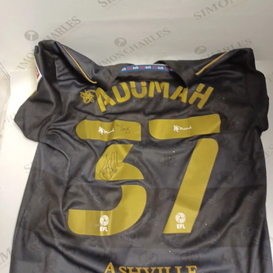 PERSONALISED SIGNED QPR 21-22 AWAY SHIRT - M