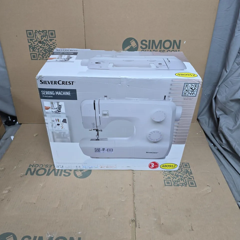 SILVERCREST SEWING MACHINE – BOXED