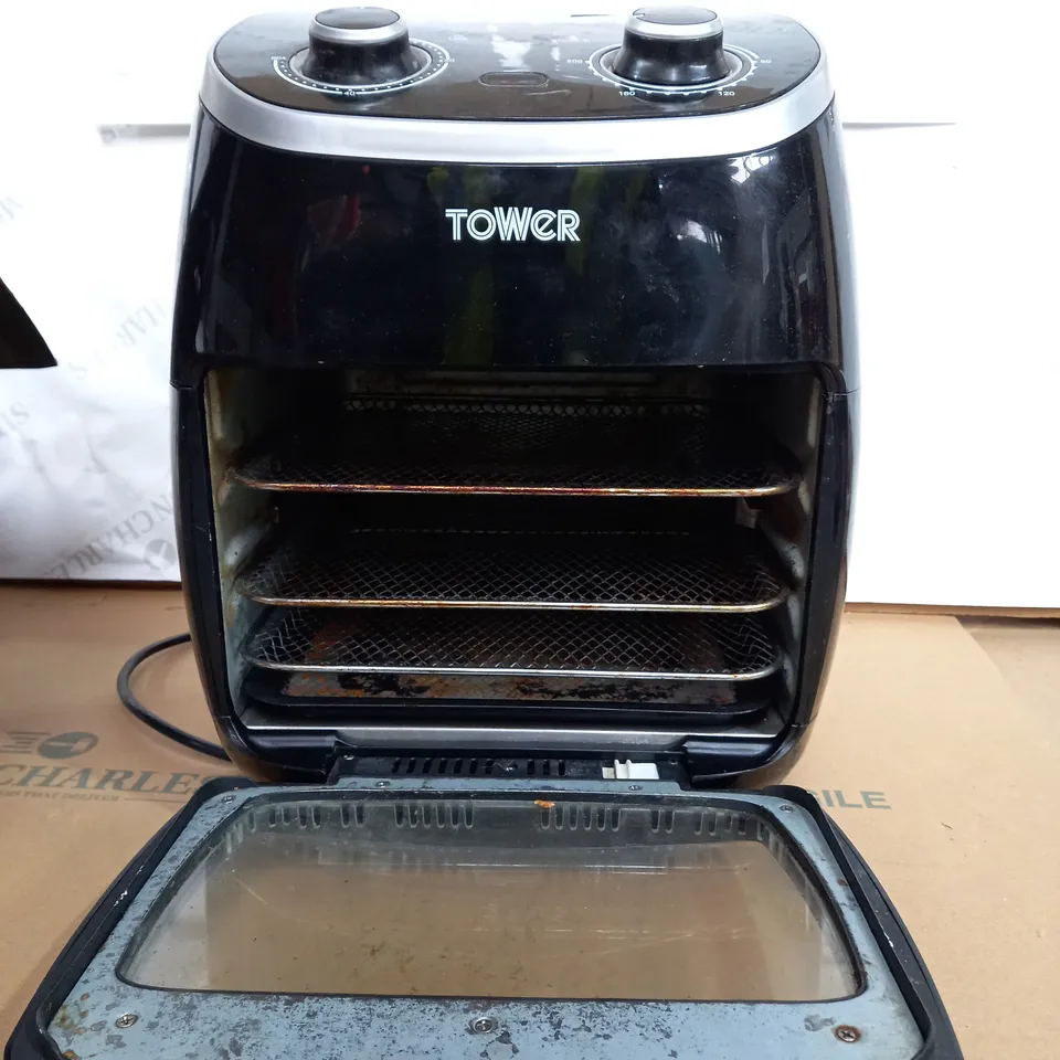 TOWER 5 IN 1 MANUAL AIR FRYER OVEN