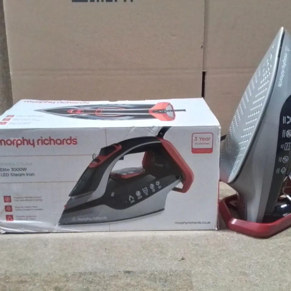 BOXED ELITE 3000W LED STEAM IRON 