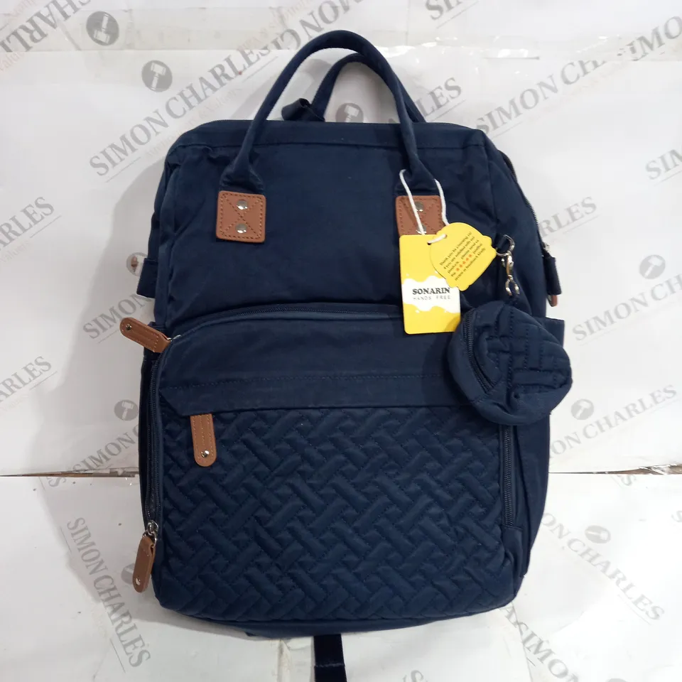 SONARIN LAPTOP BAG IN NAVY
