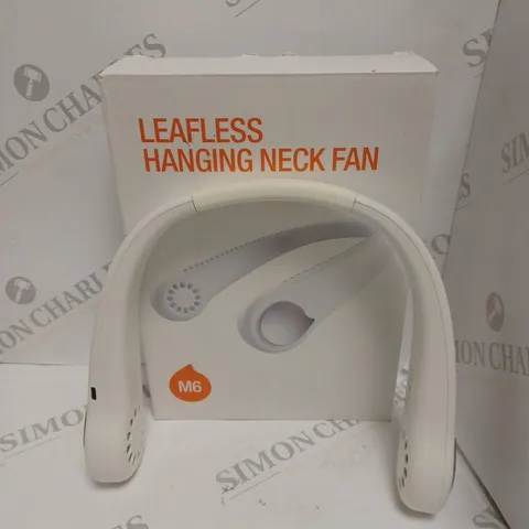 BOXED LEAFLESS HANGING NECK FAN