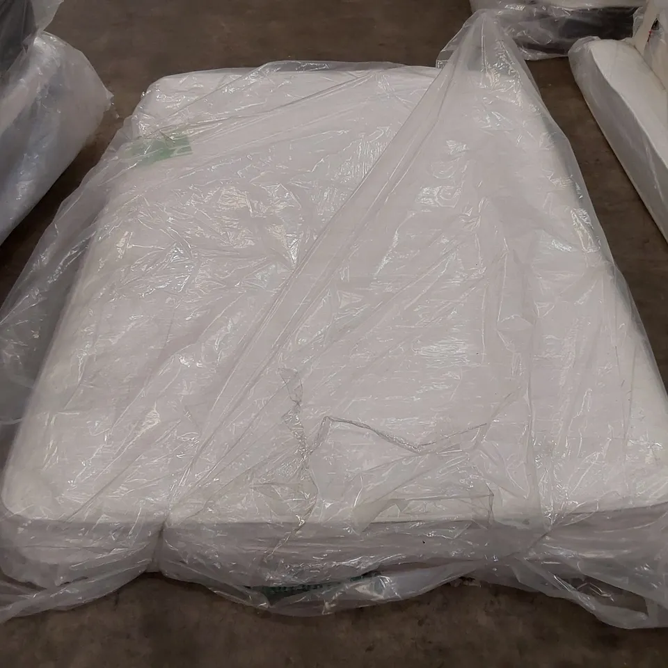 QUALITY BAGGED 25cm COOLING MEMORY FOAM POCKET SPRUNG 4'6" MATTRESS