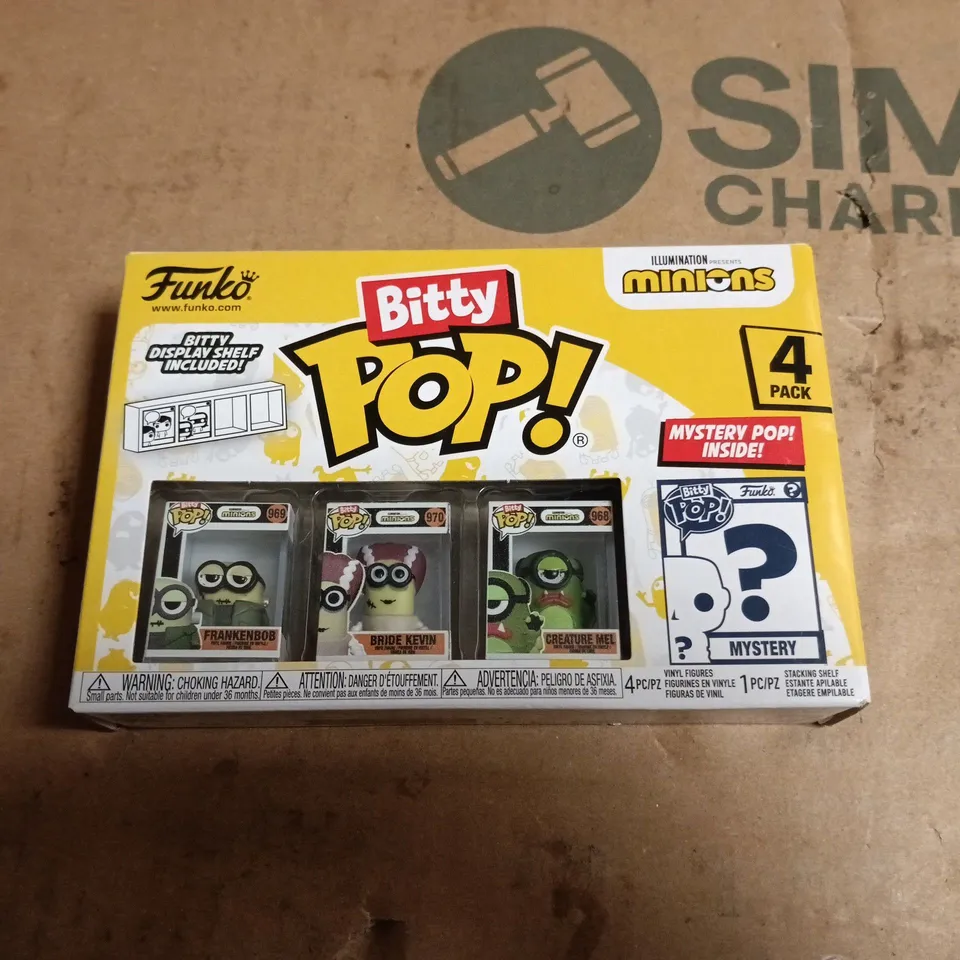 LOT OF 3 FUNKO MINIONS BITTY POP SETS