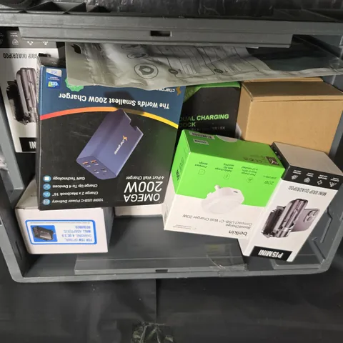 ASSORTED USB CHARGING ACCESSORIES – BOXED (3+ ITEMS)