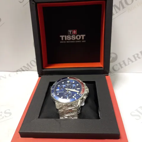 BOXED TISSOT SEASTAR 1000 QUARTZ CHRONOGRAPH WATCH