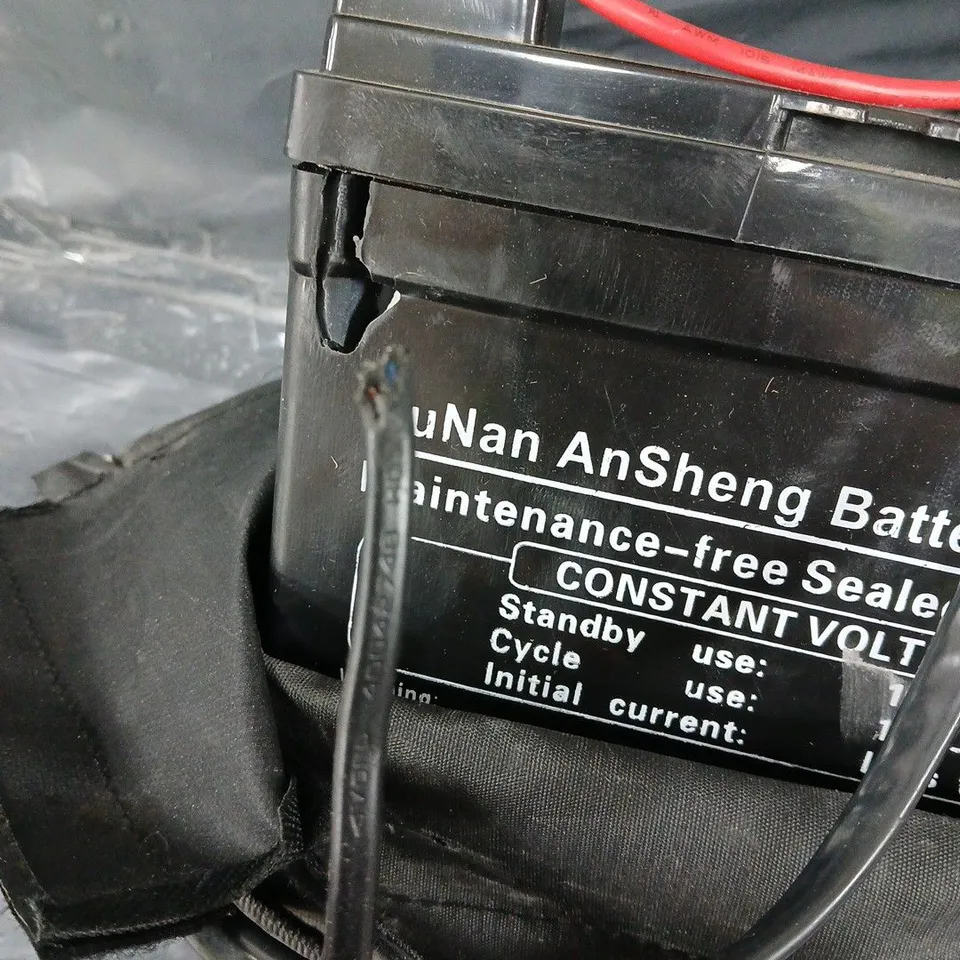 HUNAN ANSHENG BATTERY SEALED LED-ACID BATTERY - COLLECTION ONLY