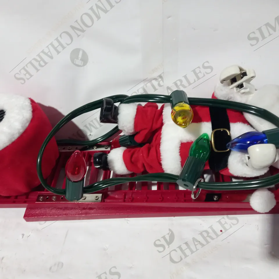 MR CHRISTMAS ANIMATED CLIMBING CHARACTER - SANTA