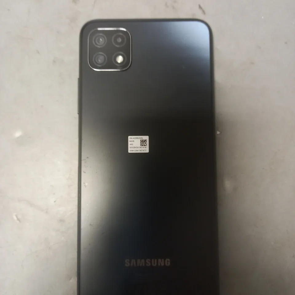 SAMSUNG GALAXY A22 5G 64GB BLACK