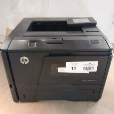 HP LASERJET PRO 400 M401DN A4 MONO DUPLEX LASER PRINTER - ETHERNET & USB - CF278A