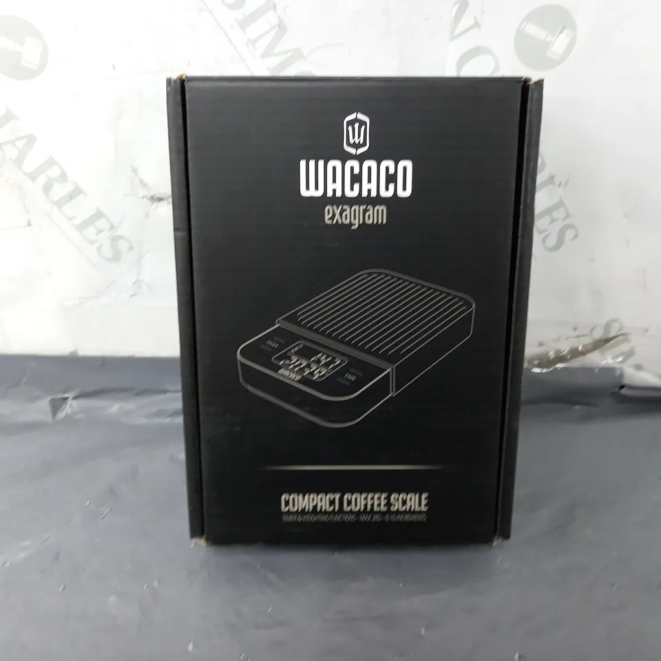 BOXED AND SEALED WACACO EXAGRAM COMPACT COFFEE SCALE