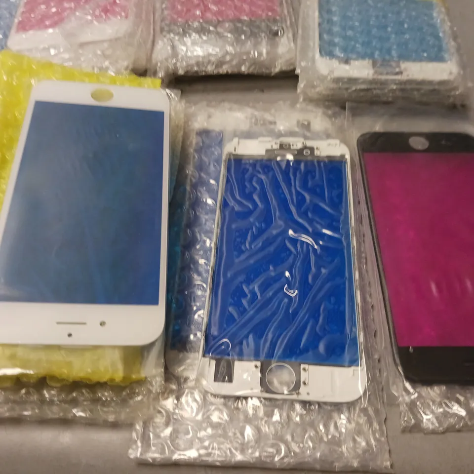 LARGE QUANTITY OF APPLE IPHONE FRONT PANELS FOR VARIOUS MODELS