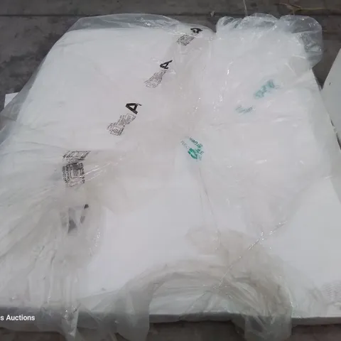 QUALITY BAGGED MEMORY FOAM SPRUNG OPEN COIL SUPER KING SIZE 6FT MATTRESS