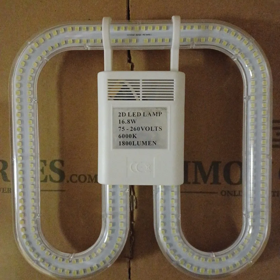 LOT OF 3 BRAND NEW 2D LED LAMP 16.8W 1800 LUMEN 6000K 