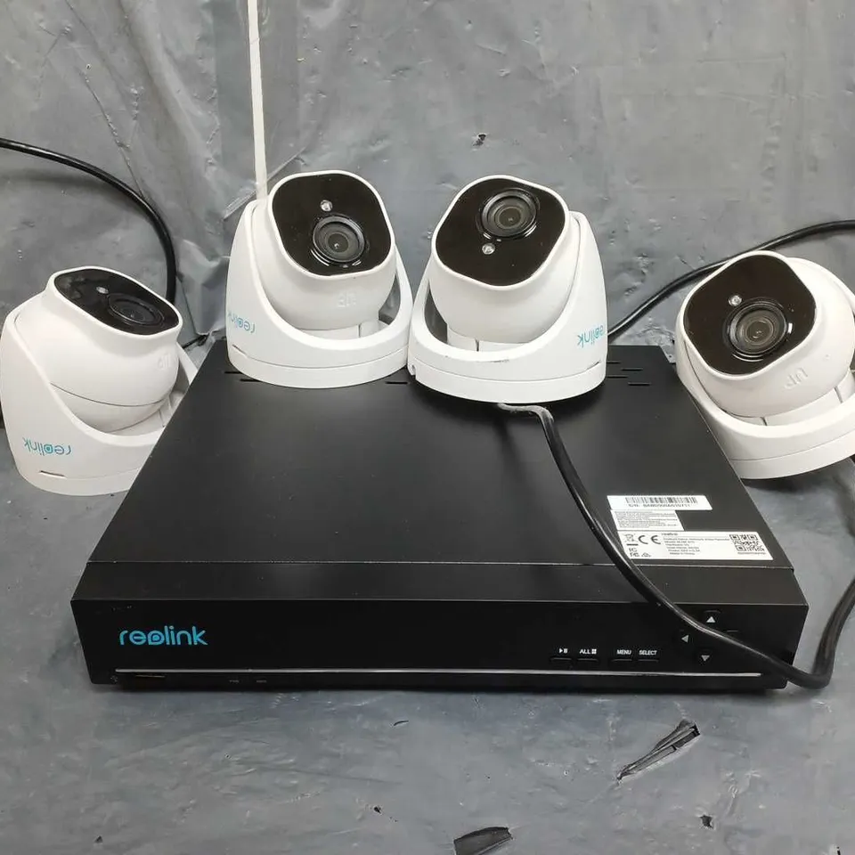 REALINK 4K+ UHD NVR POE AI DOME CAMERA SET