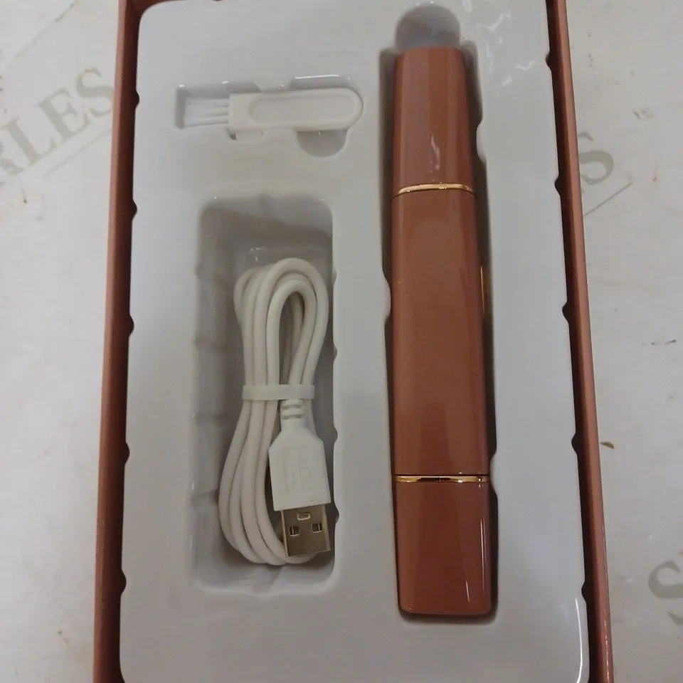 SIMPLY BEAUTY 2 IN 1 SUPER SMOOTH FACE & BROWS HAIR REMOVER, BLUSH