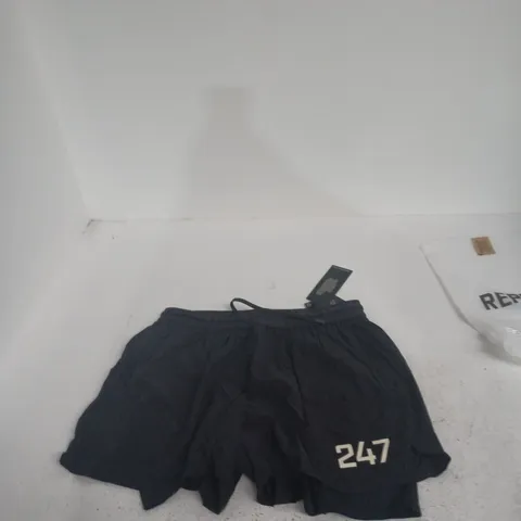 REPRESENT 247 TRAIL SHORT – BLACK – SIZE L