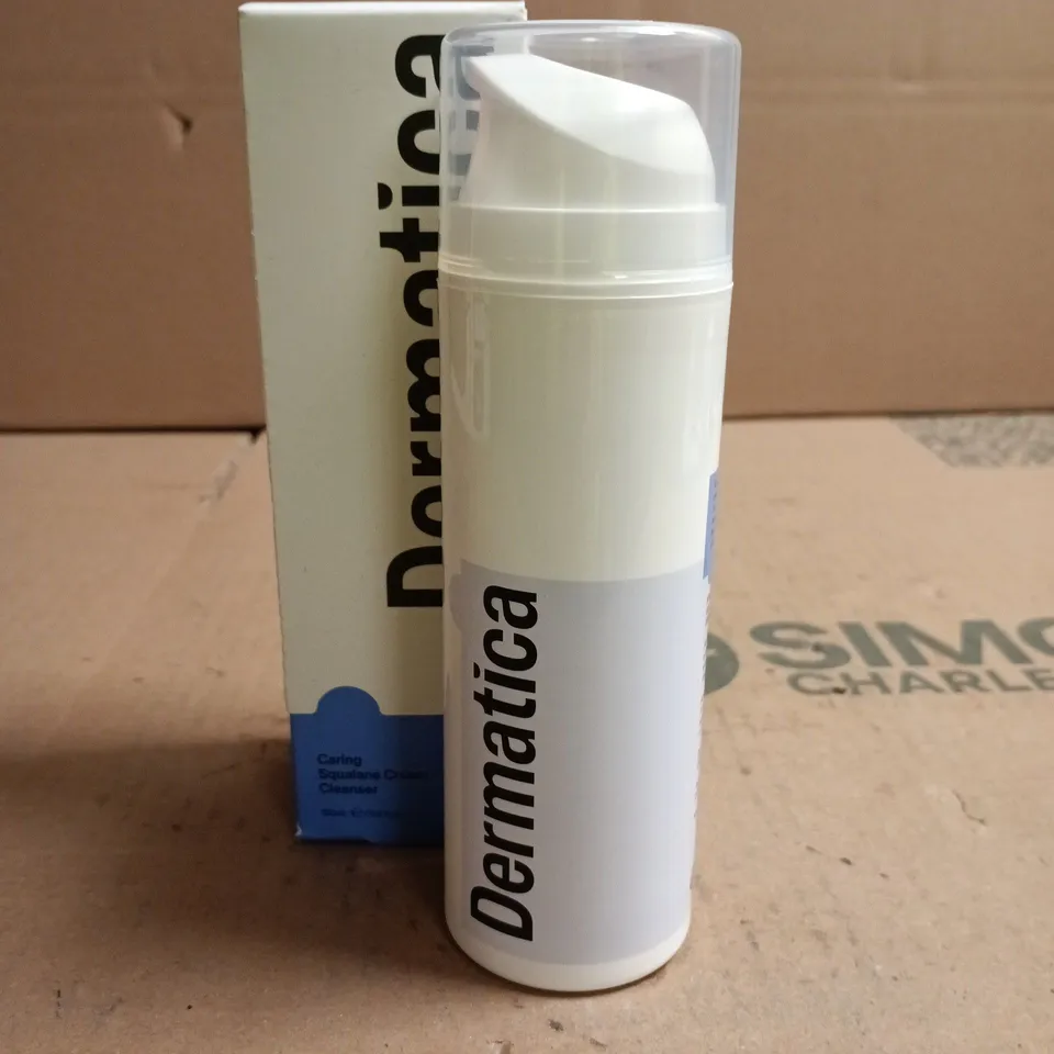 DERMATICA CARING SQUALANE CREAM CLEANSER PUMP BOTTLE – 150ML