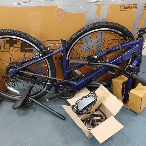 LECTOR ADVENTURER LOW STEP 36V ELECTRIC BIKE - PURPLE / COLLECTION ONLY