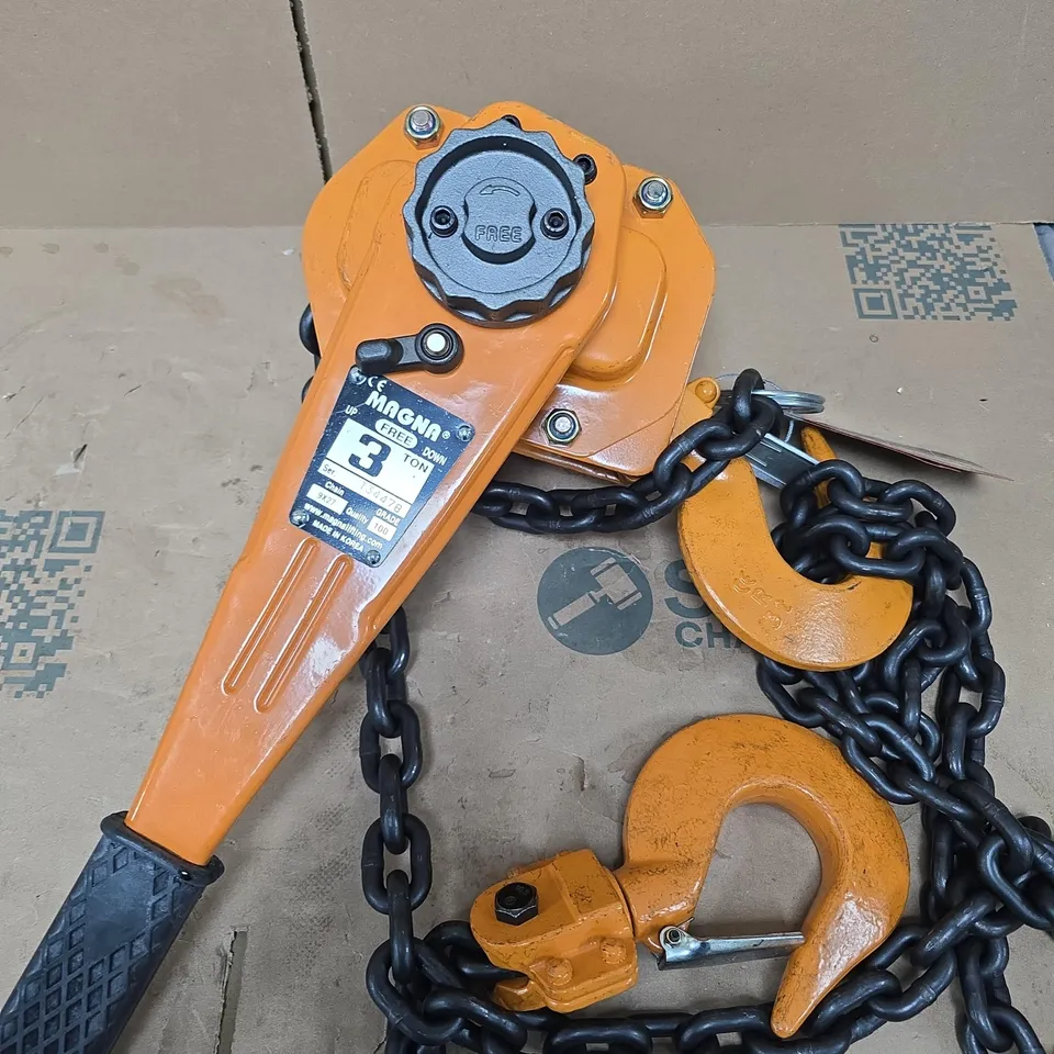MAGNA 3-TON HAND CHAIN HOIST