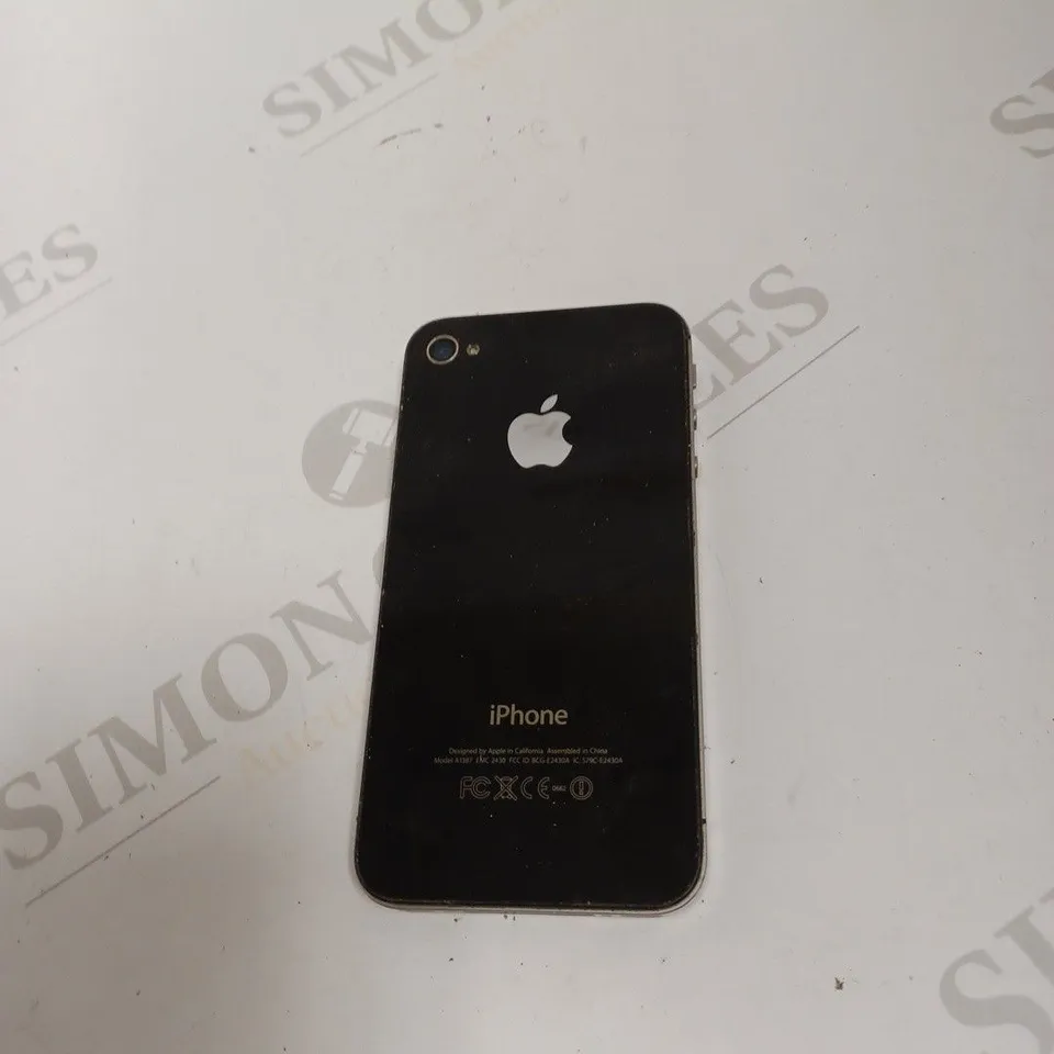 IPHONE 4S BLACK - A1387