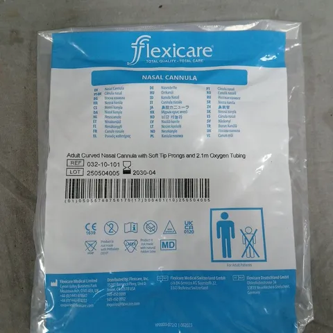 FLEXICARE NASAL CANNULA – ADULT CURVED NASAL CANNULA 