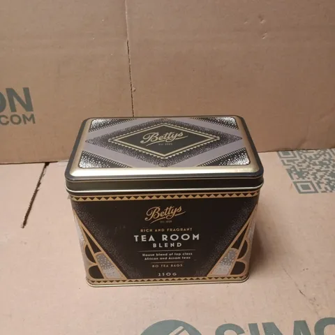 BETTYS TEA ROOM BLEND TEA TIN, 250G (80 TEA BAGS) - BB 6/26