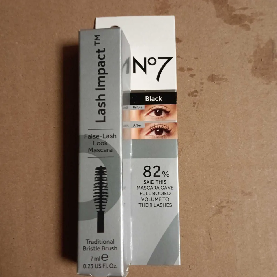 NO7 LASH IMPACT MASCARA – BLACK 7ML