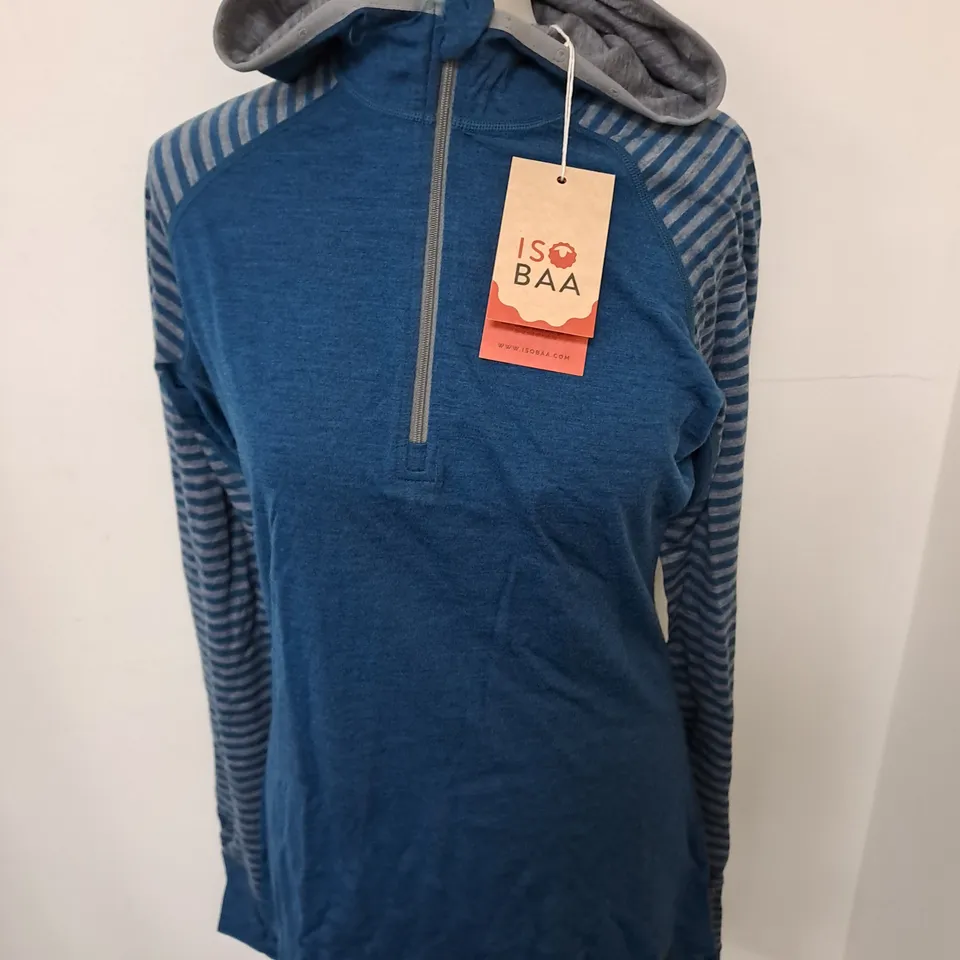 BOXED ISO BAA WOMENS MERINO 200 HOODIE - L
