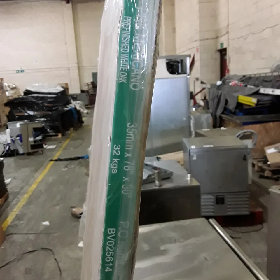 MENDES PRE MEXICANO PRE-FINISHED WHITE OAK DOOR 78"×30" 35MM