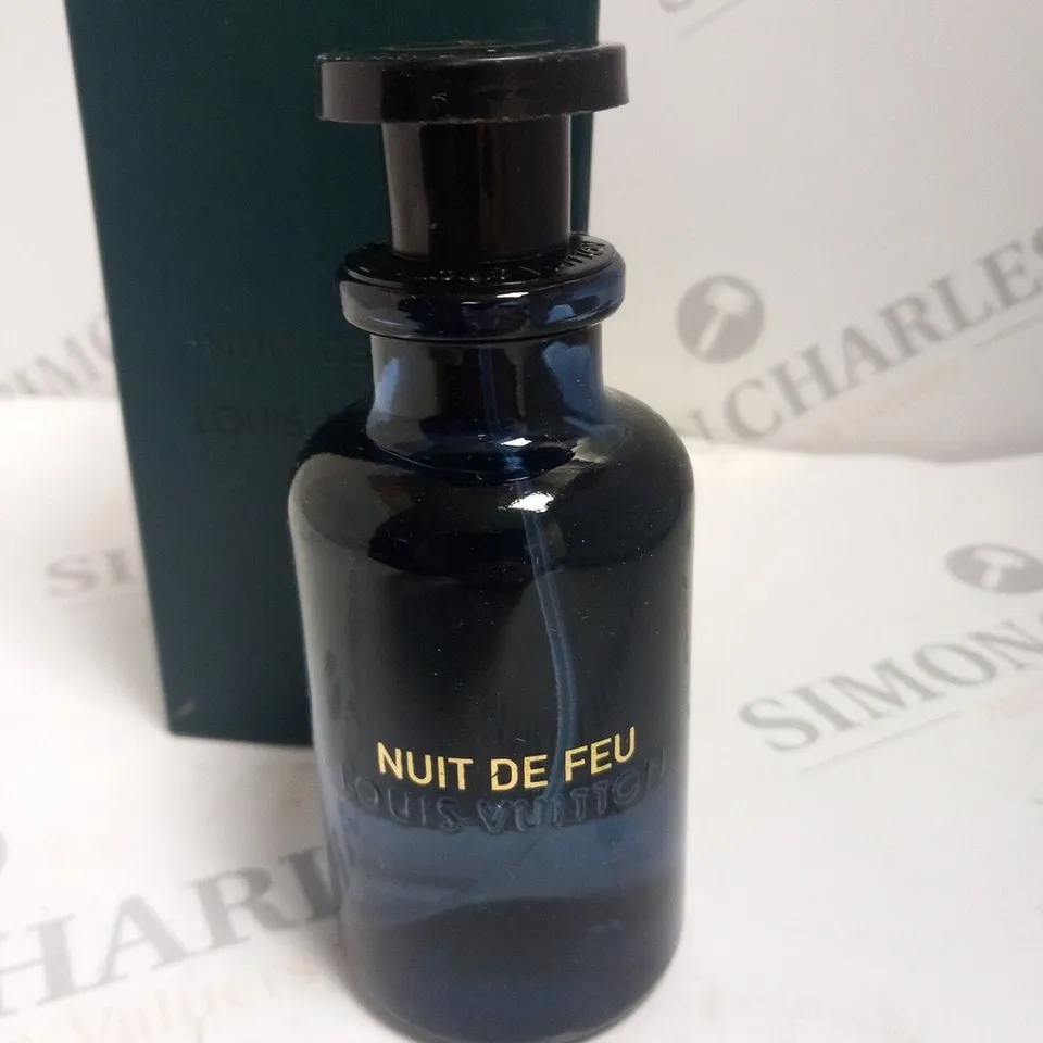 BOXED LOUIS VUITTON NUIT DE FEU EAU DE PARFUM 100ML