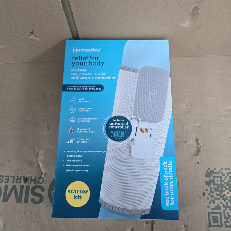 BOXED HOMEDICS MODEL SR-CMC10H MODULAR CALF SUPPORT WRAP