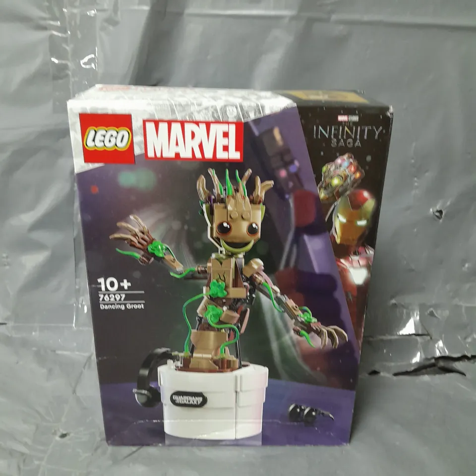 BOXED EGO MARVEL DANCING GROOT BUILDABLE TOY SET 76297 RRP £29.99