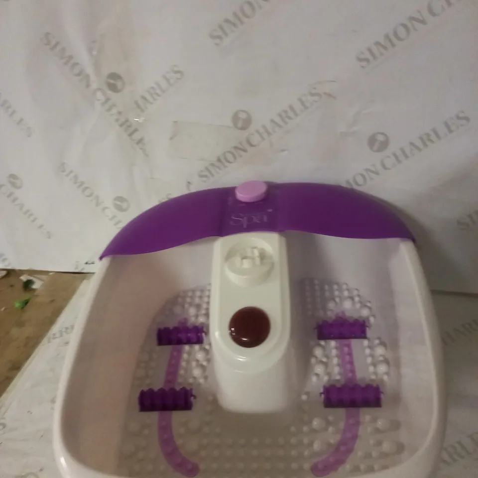 SENSIO FOOT SPA MASSAGER PEDICURE BATH