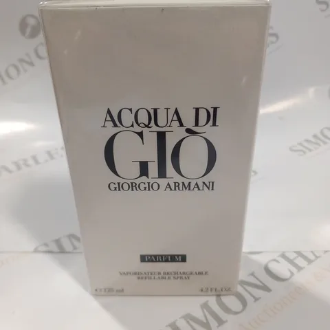 BOXED AND SEALED GIORGIO ARMANI ACQUA DI GIO PARFUM 125ML