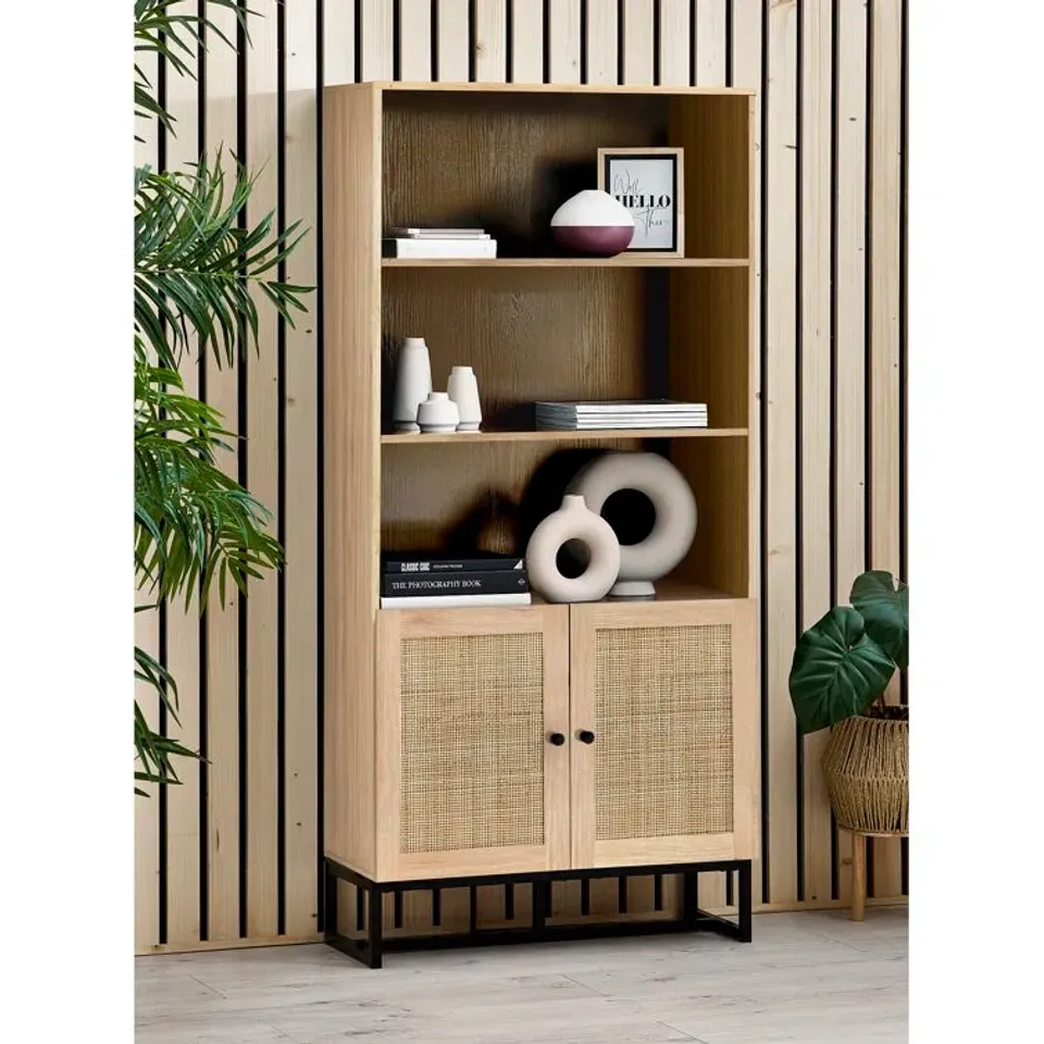 BOXED REESE 168CM H × 80CM W STANDARD BOOKCASE 