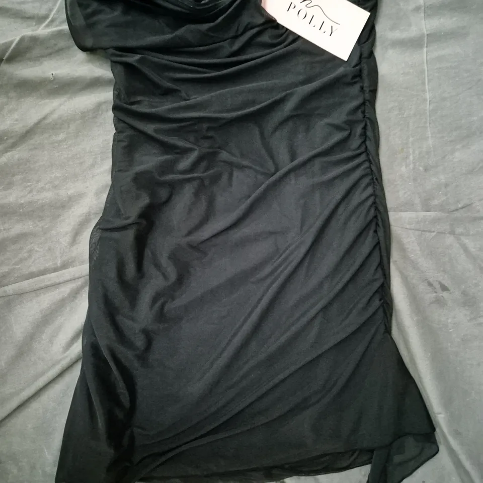 OH POLLY BLACK DRESS – UK 10 (US 6)
