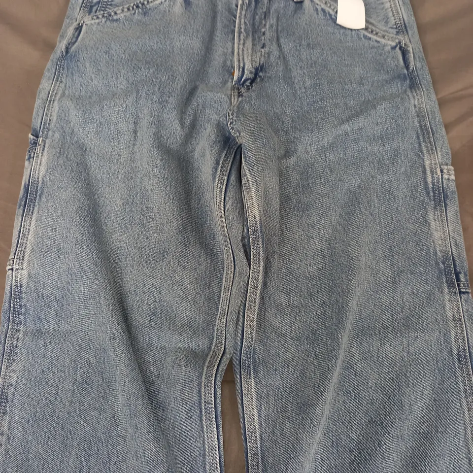 LEVI'S 568 STAY LOOSE CARPENTER JEANS IN BLUE SIZE 32/32