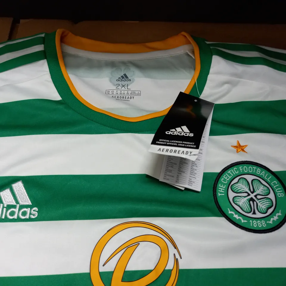 ADIDAS CELTIC FC JERSEY - 2XL