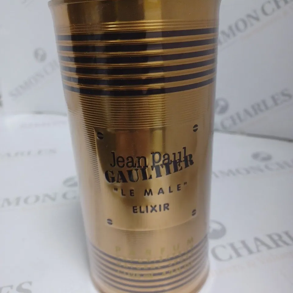 SEALED JEAN PAUL GAULTIER LE MALE ELIXIR PARFUM NATURAL SPRAY  - 125ML