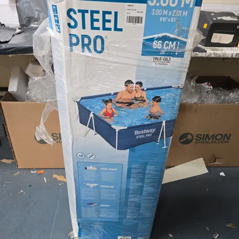 BOXED BESTWAY STEEL PRO 3X2M POOL - COLLECTION ONLY