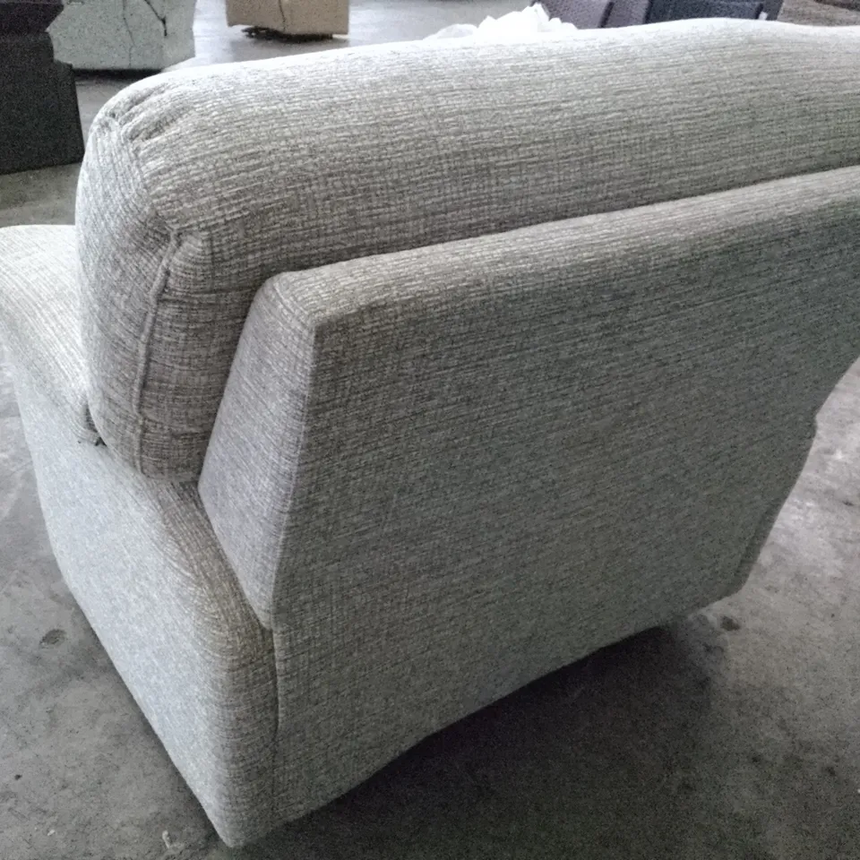 QUALITY DESIGNER G-PLAN STRATFORD MANUAL RECLINER CHAIR - LOOM SHALE FABRIC 