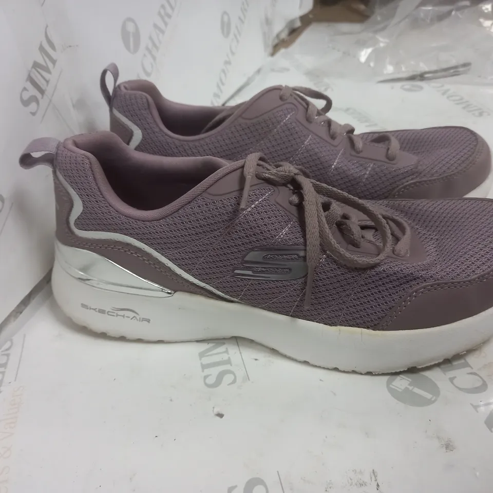 SKETCHERS TRAINERS PURPLE SIZE 5.5