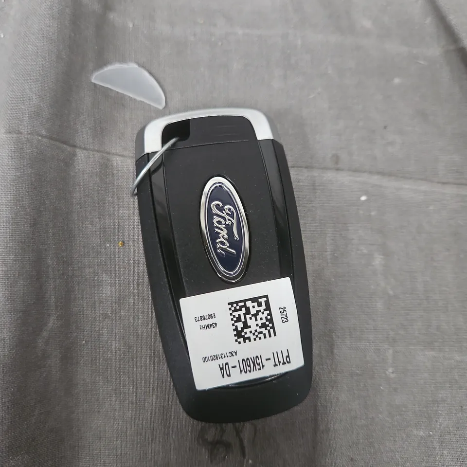 Ford Smart Key Fob – Black with Chrome Emblem