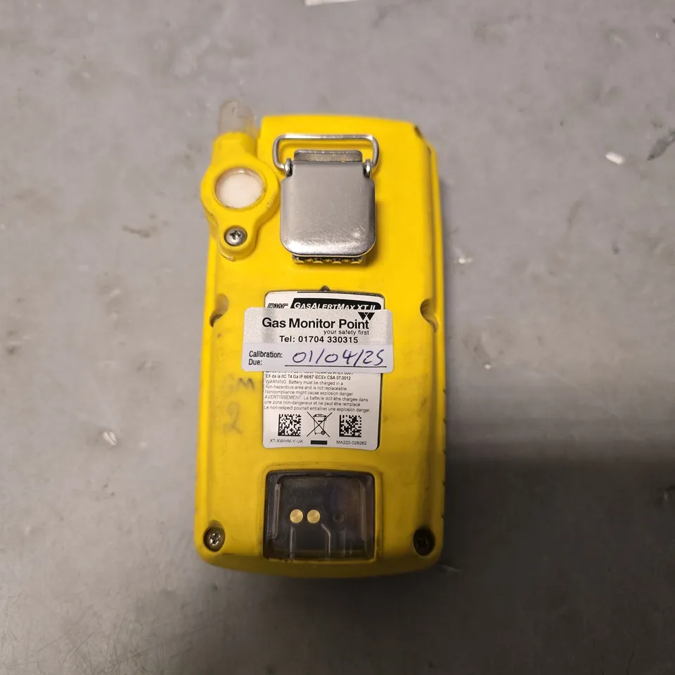 HONEYWELL DW MAX XT II GAS MONITOR POINT 
