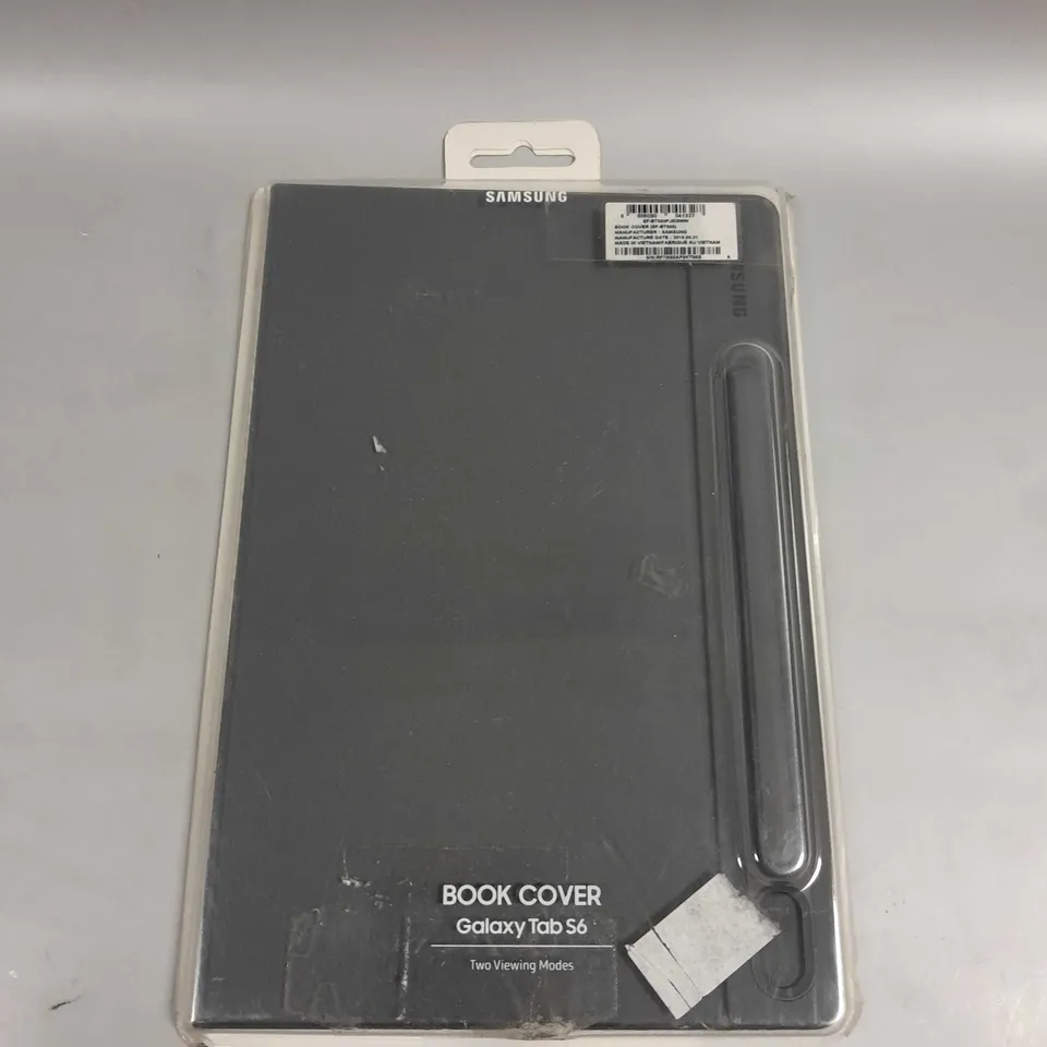 BOXED SAMSUNG GALAXY TAB S6 BOOK COVER 