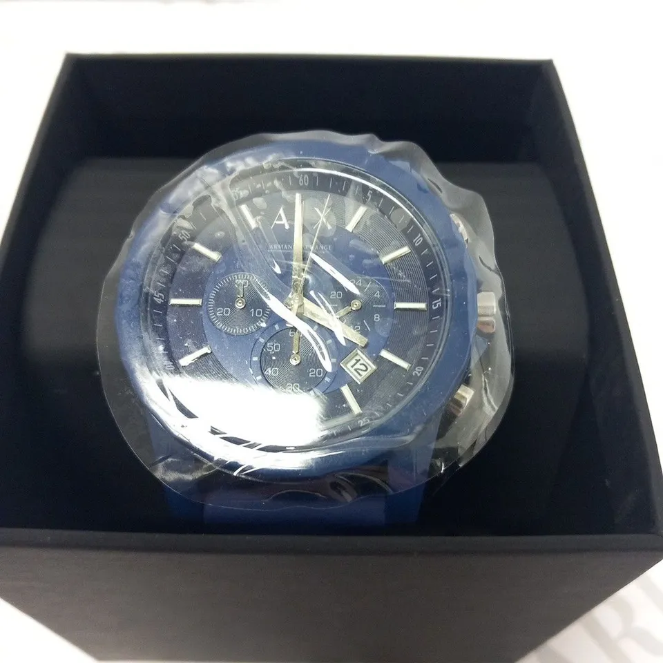 BOXED ARMANI EXCHANGE OUTERBANKS WRIST WATCH