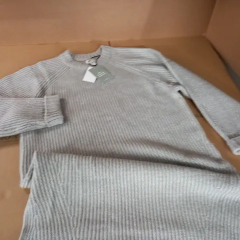 H&M KNITTED LONGLINE JUMPER - EUR S