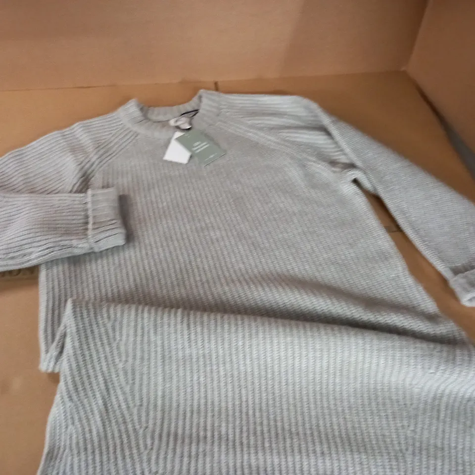 H&M KNITTED LONGLINE JUMPER - EUR S